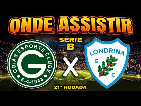 GOIÁS x LONDRINA AO VIVO 📻 | SEM DELAY | BRASILEIRÃO SÉRIE B 2026