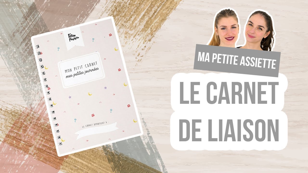 CARNET DE LIAISON BÉBÉ MA PETITE ASSIETTE - LES MARY'Z
