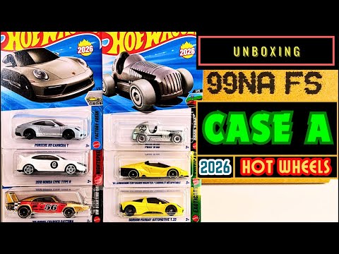 Unboxing - Hot Wheels 2026 Case A