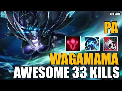 Wagamama [Phantom Assassin] AWESOME 33 KILLS - Dota 2