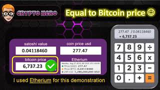 How to Calculate the Bitcoin Price with this Formula | Crypto Hero
