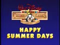 Walt Disney Cartoon Classics Special Edition Happy Summer Days Interstitials