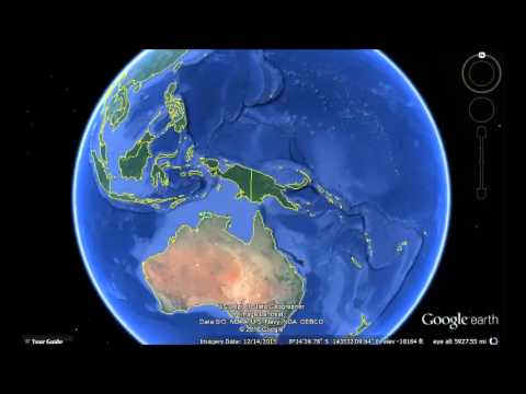 East Timor Google Earth View