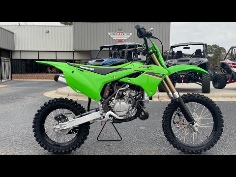 2022 Kawasaki KX 85 in Greenville, North Carolina - Video 1