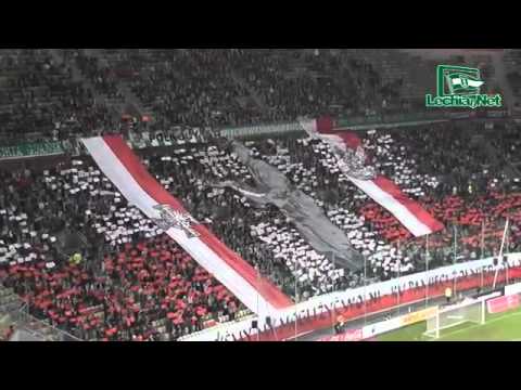 Oprawa kibiców Lechii podczas meczu Lechia   Wisła 2012 03 03