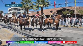 Desfile Fiestas Patrias 2026: Clubes de Huasos y cierre desfile