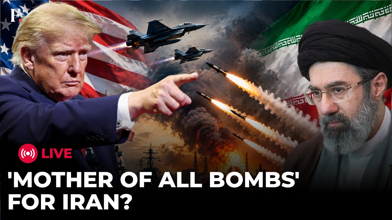 LIVE: US Weighs 'Mother Of All Bombs' Against Iran, Report Says, As Trump Eyes Next Strike