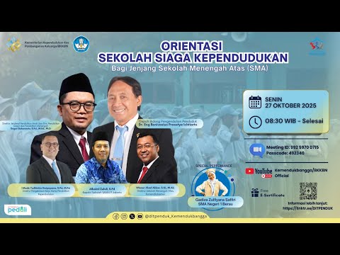 Webinar Orientasi SSK Jenjang SMA