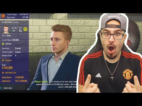 UNBELIEVABLE $70,000,000 SIGNINGS! FIFA 18 CAREER MODE MANCHESTER UNITED #01