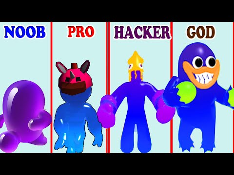 NOOBvsPROvsHACKERvsGOD in Blob N Giant vs Join Blob Clash 3D - Which game do you like?