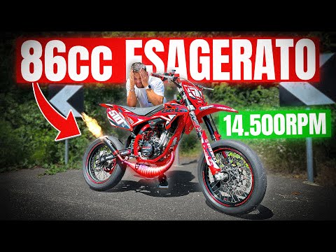 PROVO l' 86cc più VELOCE della LOMBARDIA 🔥 Quanto gira alto? 😦 FUORI DI TESTA