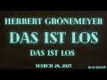 Herbert Grönemeyer - Das ist los Lyrics