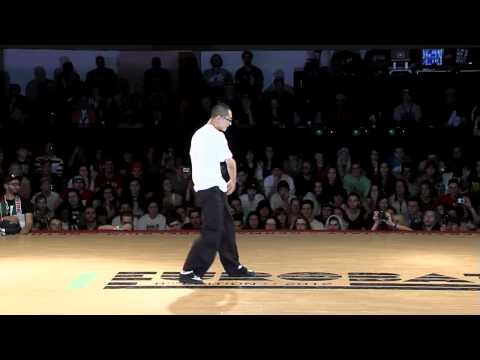 EUROBATTLE 2012 | FINAL POPPING | SÍLVIO Vs POPPIN J