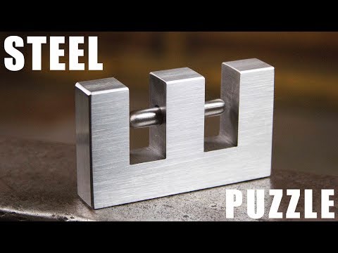 Making an IMPOSSIBLE Steel Puzzle
