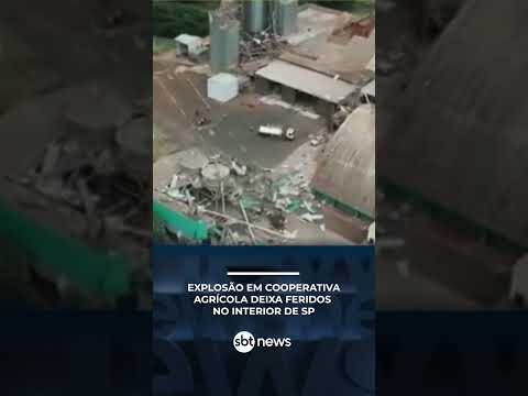 Explosão em cooperativa agrícola deixa seis feridos no interior de SP | #PrimeiroImpacto