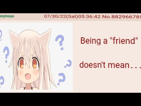 FemAnon Doesn't Understand What a Friend is.... 🤔- 4chan /b Greentext