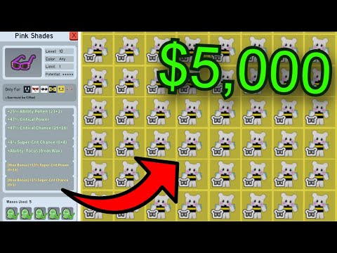 The Story Of The Most Expensive Item In Bee Swarm Simulator… (5K USD)