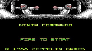 [Amstrad CPC] Ninja Commando - Longplay