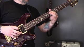 Pestilence - Land Of Tears - Guitar Solo Cover