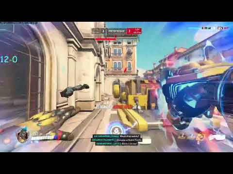 DANNEDD DOOMFIST GAMEPLAY OVERWATCH SEASON 33 TOP 500