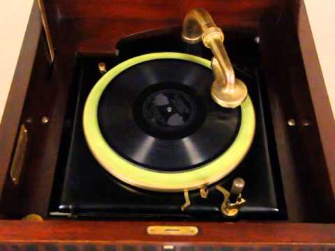 Edison Diamond Disc 1920 Antique Mahogany Phonograph S-17874