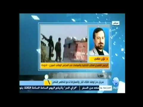 مقابلة مع لؤي صافي حول طبيق النظام السوري لخطة عنان
