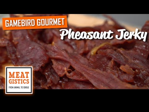 Gamebird Gourmet: Pheasant Jerky
