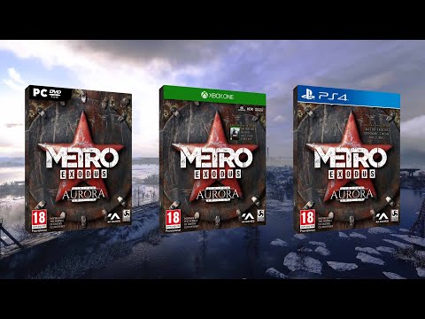 Metro exodus Aurora limited edition unboxing