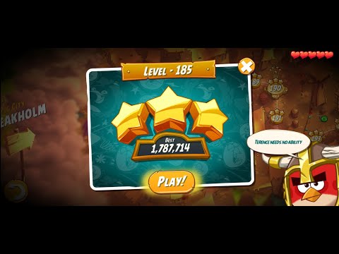 Angry Birds 2 | Level 185 | Hitting Fun | Angry Bird 2 Show