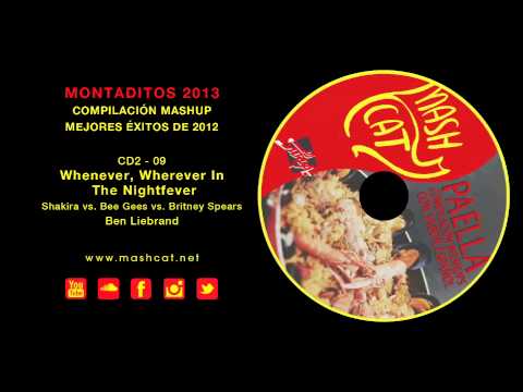 Paella 2012 09 Ben Liebrand - Shakira vs. Bee Gees vs. Britney S. - Whenever, Wherever Nightfever