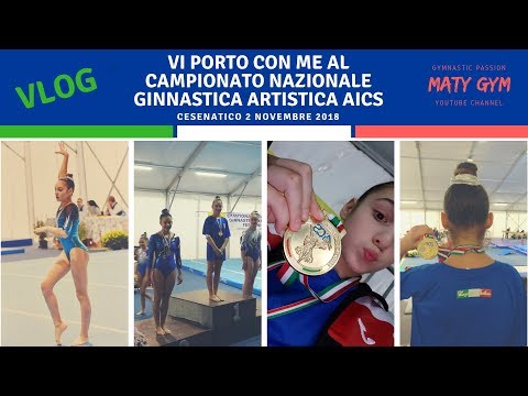 Vi porto con me al Campionato Nazionale AICS 🤸MG🤙 Ginnastica Artistica