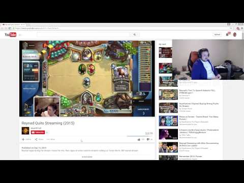 Forsen reacts to Reynad Quit Streaming