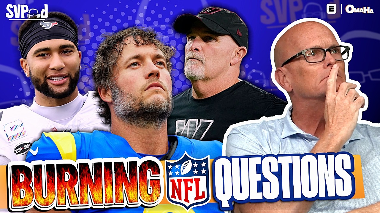 Texans are BACK, 49ers injury concerns + Time to WORRY about the Rams? | SVPod