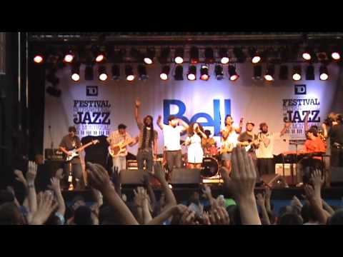 Nomadic Massive (with Rael da Rima) @ Montreal Jazz Fest 2011