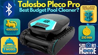 Talosbo Pleco Pro Review: Budget Pool Robot with Serious Cleaning Power 💦🤖