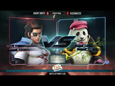 TEKKEN 7-BATTLE OF GODS2-Losers Final(LCQ):Agent.smith(Hwoarang) vs Kazam225(Panda)