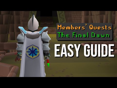 OSRS The Final Dawn Quest Guide (Fast & Simple)