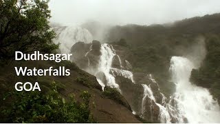 preview picture of video 'Dudhsagar Waterfalls, Goa'