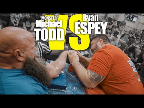 PAL USA Vendetta Armwrestling Supermatches - “Monster” Michael TODD vs. Ryan ESPEY | USA vs. CANADA