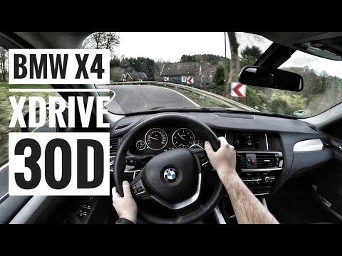 BMW X4 xDrive 30d (2015) - POV Country Road Drive (60FPS)