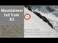Climber Falling Off K2