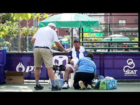 Bangkok Open (WC) Kasidit SAMREJ (THA) VS (Q) Kyrian JACQUET (FRA) 23-08-65