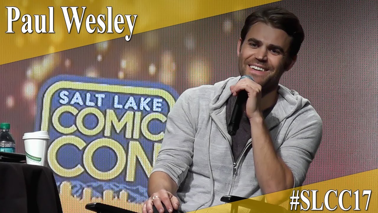 Paul Wesley - Vampire Diaries - Panel/Q&A - SLCC 2017