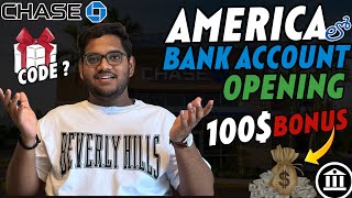 How to open Bank 🏦 Account in USA | 100$ FREE for students!