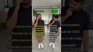 Qual dos dois está melhor?