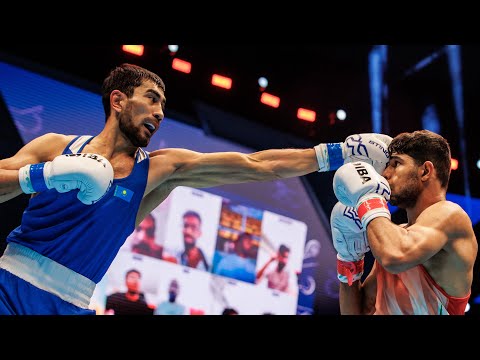 Aslanbek Shymbergenov (KAZ) vs. Nishant Dev (IND) IBA World Boxing Championships 2023 SF's (71kg)
