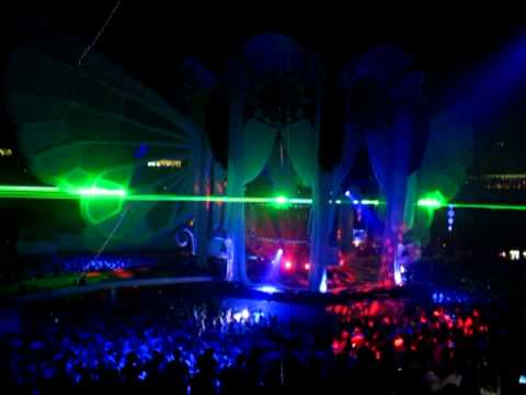 TT Sensation white 2010 Prague / Praha - Megamix part.3 - fireworks, laser show, effects