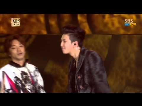 Gayo Daejun 2013 "HipHop stage" zico-baro-bang yong guk -rap monster MFBTY