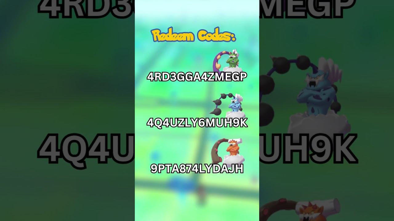 Free Legendary Pokémon! Redeem Codes for Limited Timed Research Pokémon GO #pokemongo #pokémongo