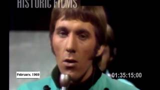 GARY PUCKETT and the UNION GAP - &quot;OVER YOU&quot;  LIVE ~ FEB.1969